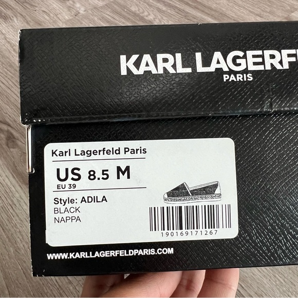 Karl Lagerfeld Espadrilles size 8.5 - Picture 4 of 7